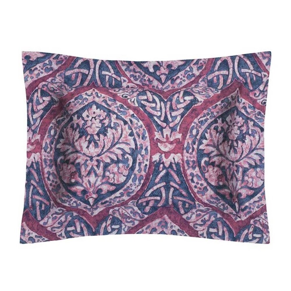 Sferra 2195 Rowyn King Sham Navy Berry